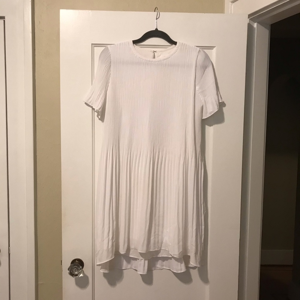 Oak + Fort Pleated Dress